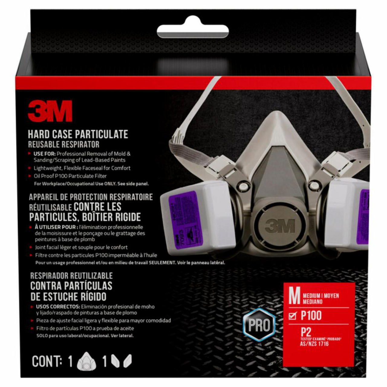 3M 7100308666 | Paint Project Reusable Respirator