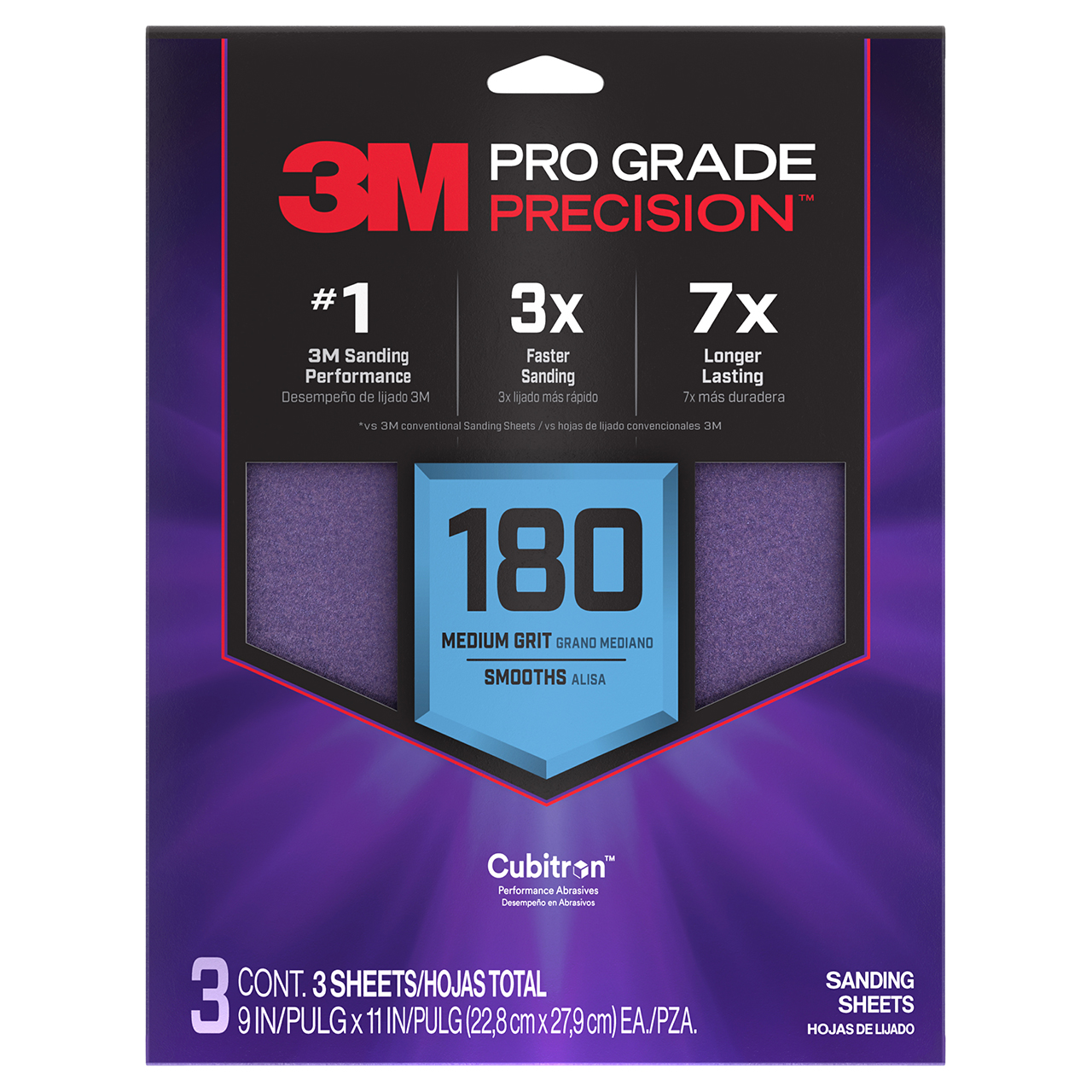 3M 7100328398 | Pro Grade Precision Sanding Sheet