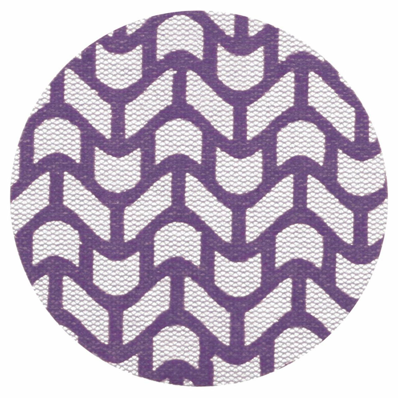 3M 7100287829 | 3.000" Diameter x 220+ Grit 150000 RPM Precision Shaped Ceramic Net Abrasive Disc - Purple