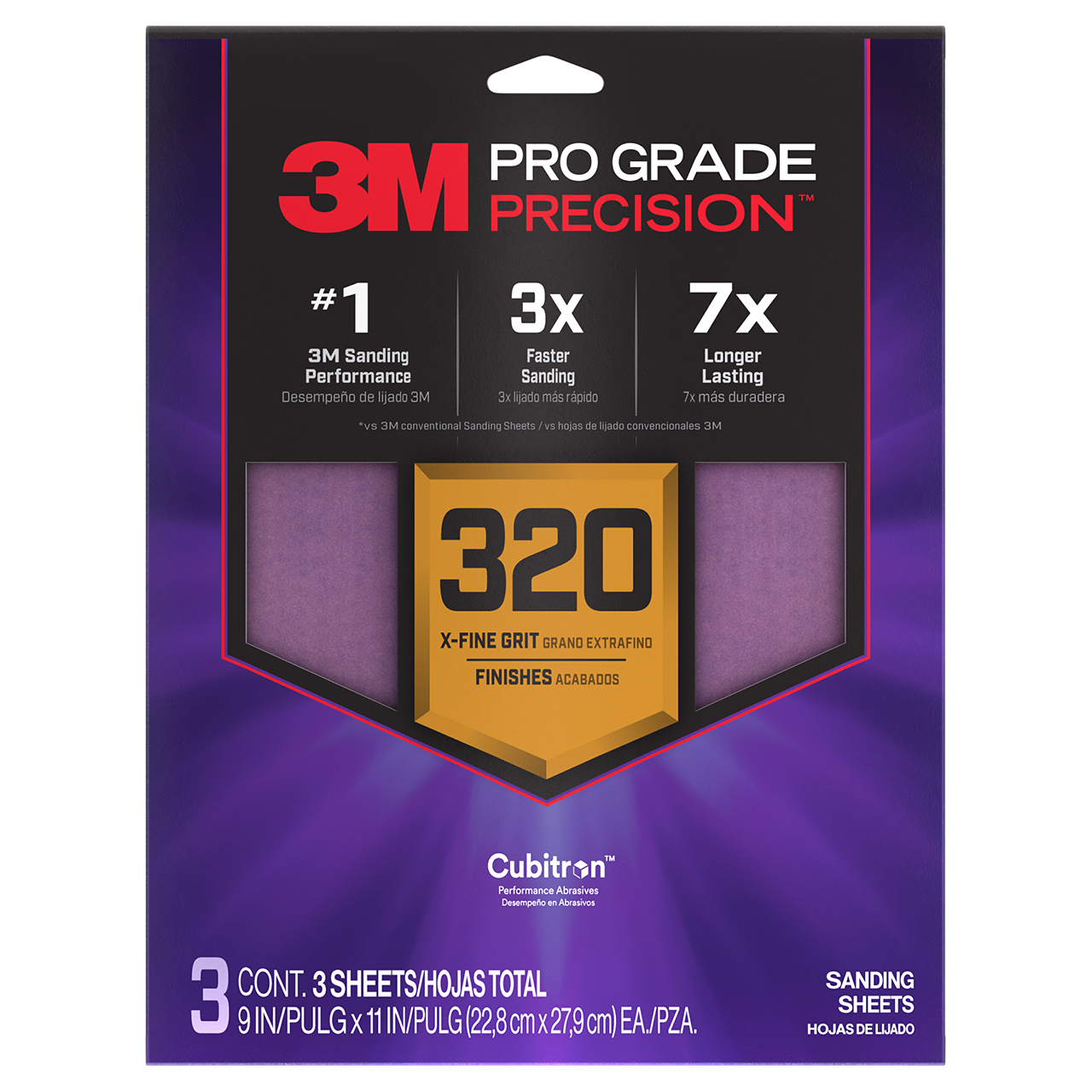 3M 7100328274 | Pro Grade Precision Sanding Sheet