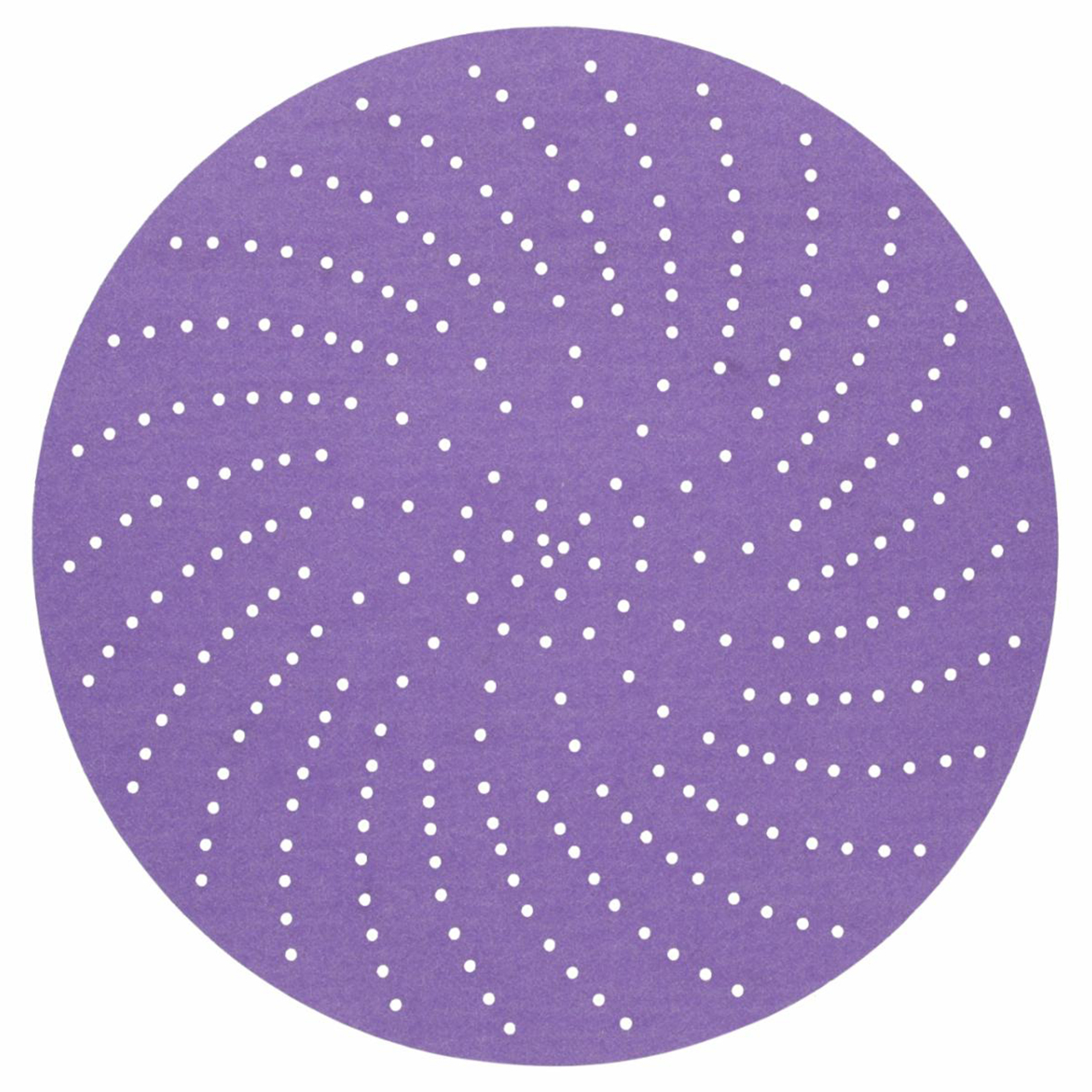3M 7100335411 | 6.000" Diameter x 600+ Grit 120000 RPM Precision Shaped Ceramic Sanding Disc (Xtract Paper Disc) - Purple