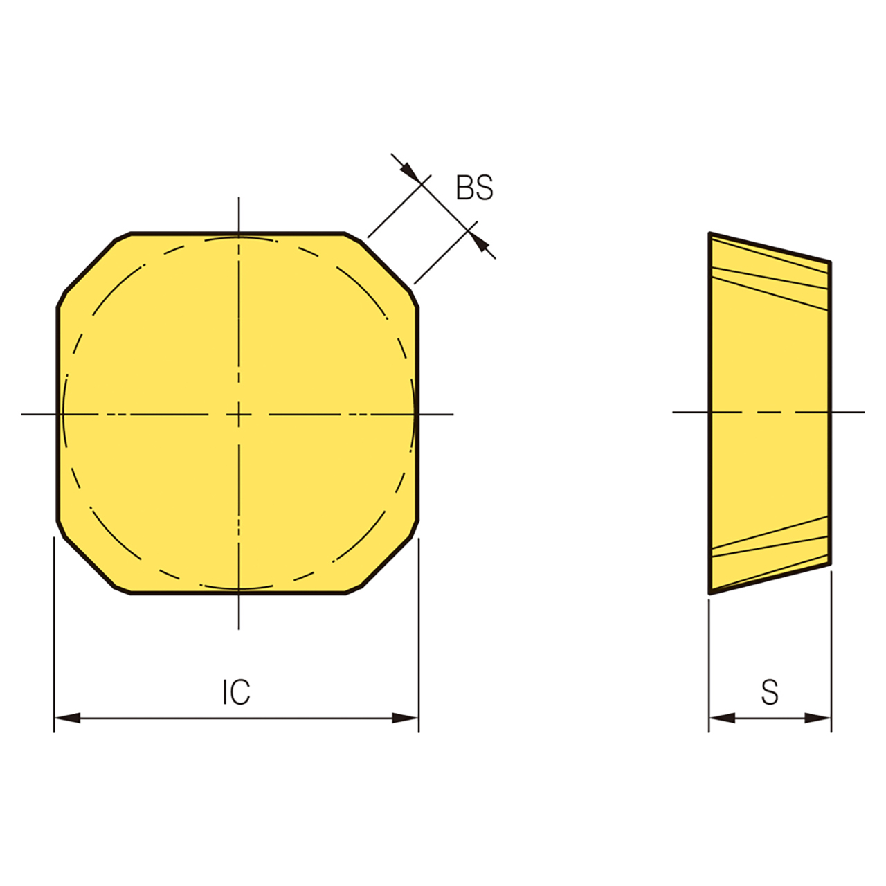 Korloy 1-02-012824 | PC9530 Grade Milling Insert