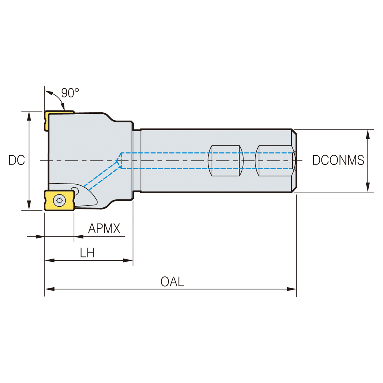 Korloy 1-06-017518 | RM4 Rich Mill Cutter