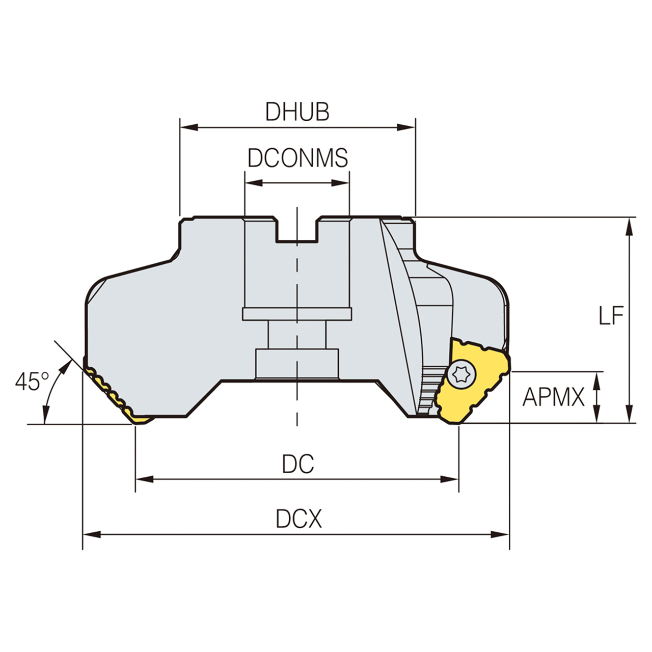 Korloy 1-06-034154 | Power Buster Cutter