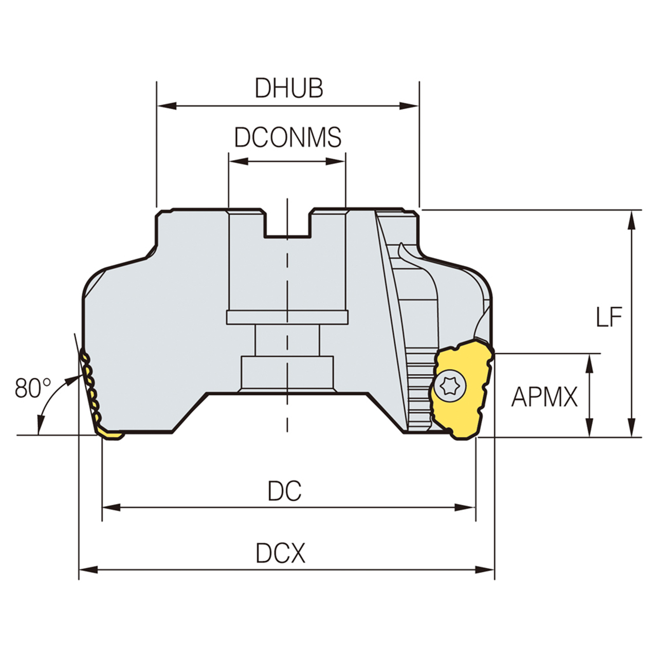 Korloy 1-06-034159 | Power Buster Cutter
