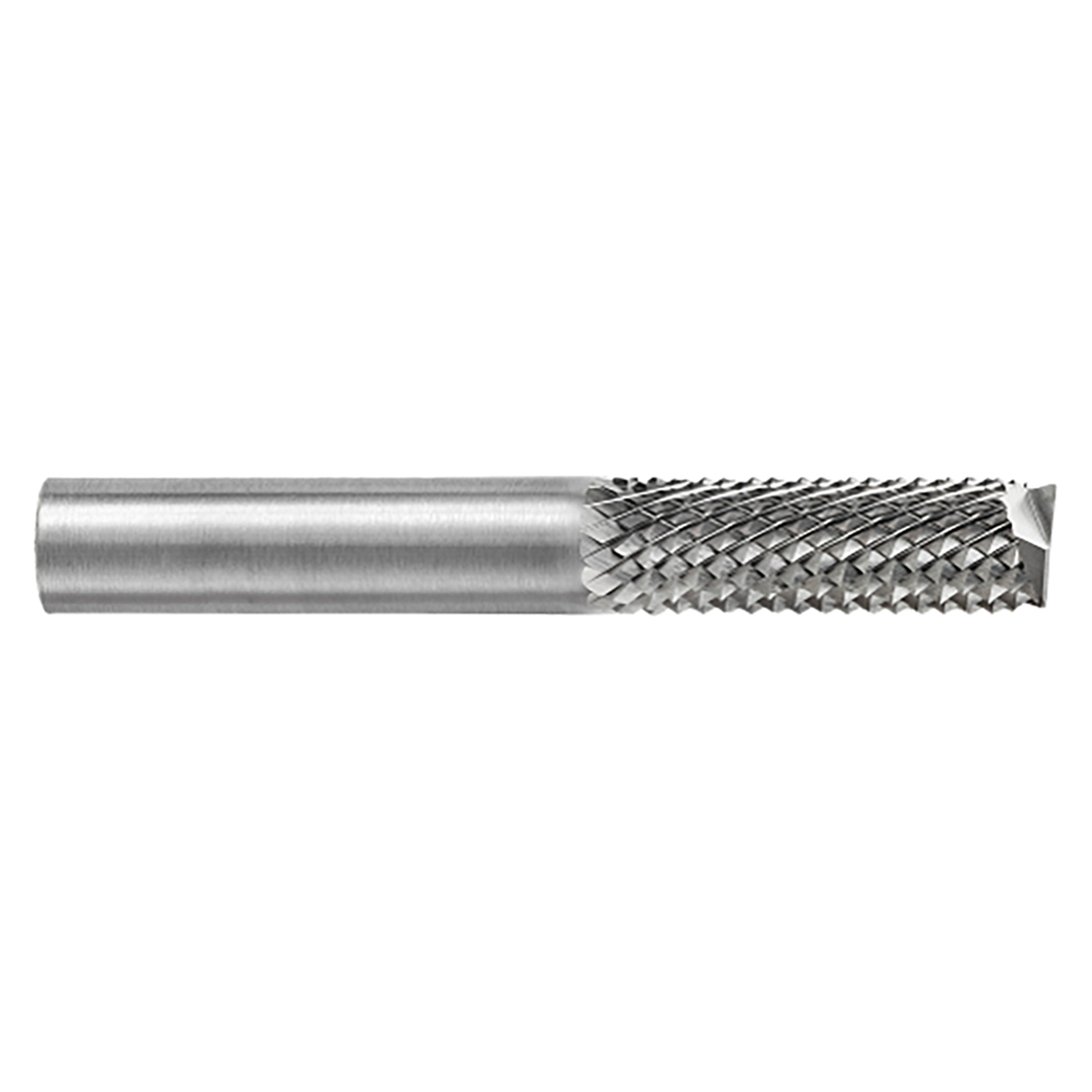 ATA SGSPRO 73035 | 1/4" Cutter Diameter x 1/4" Shank x 2" OAL x 3/4" LOC Fiber Glass Router Solid FGR-5 Diamond Pattern Router Bit with End Mill