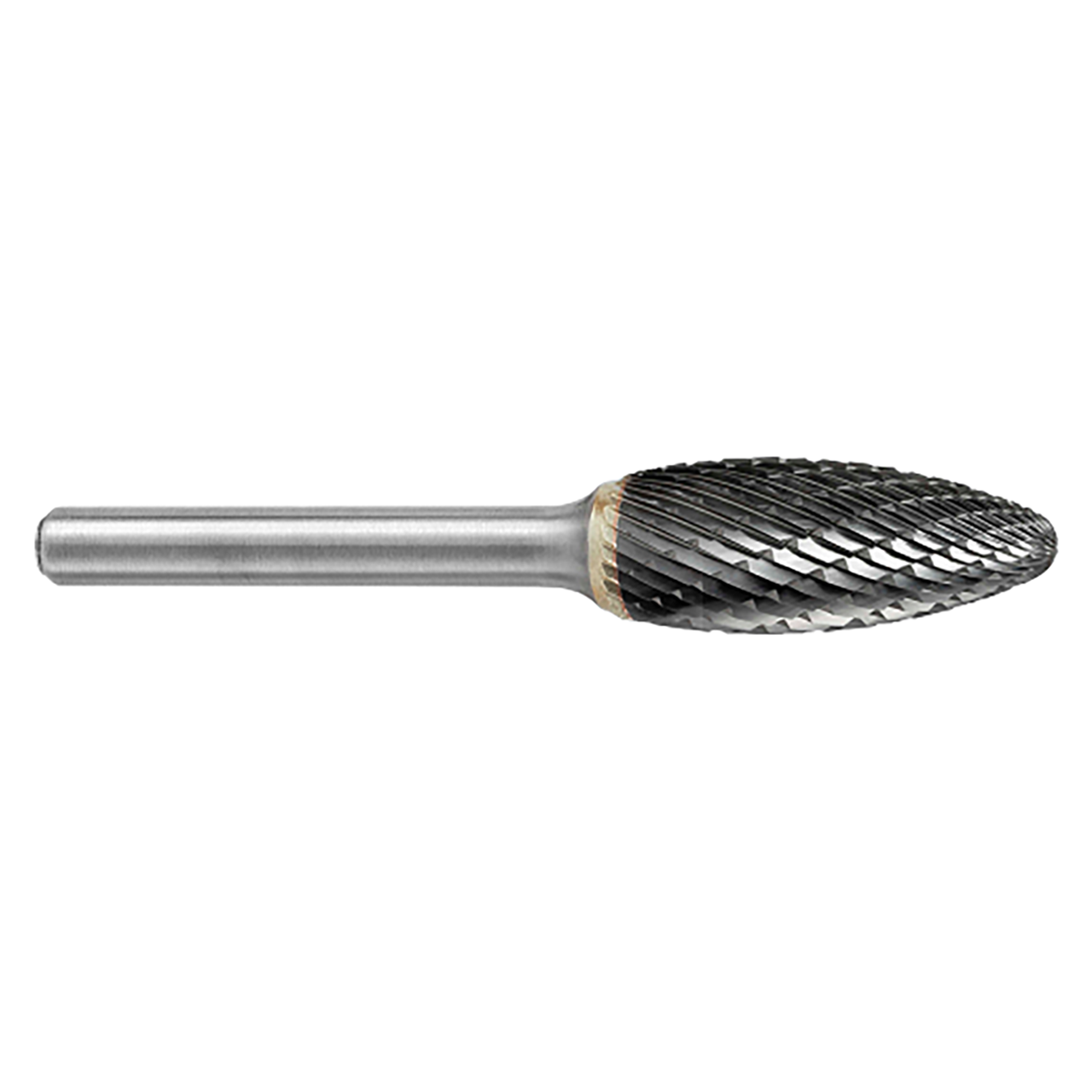 ATA SGSPRO 24453 | 16.00mm Cutter Diameter x 6.00mm Shank x 81.00mm OAL x 36.00mm LOC Brazed SH-6M Flame Burr