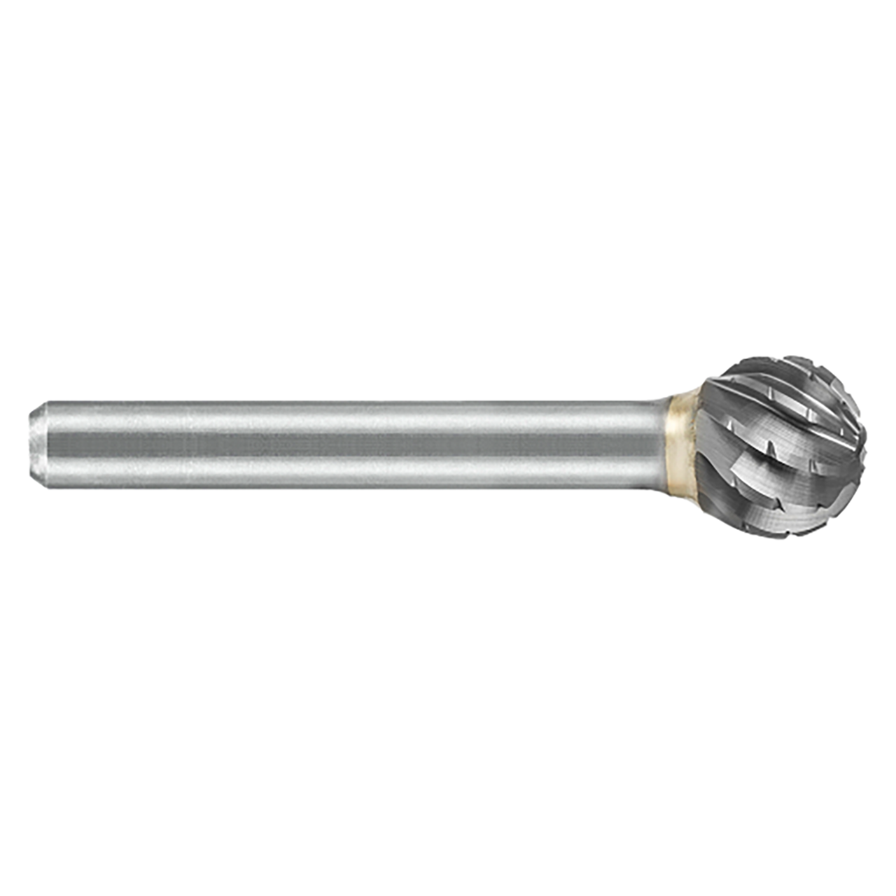 ATA SGSPRO 19616 | 5/16" Cutter Diameter x 1/4" Shank x 2" OAL x 1/4" LOC Brazed SD-2 Ball Burr
