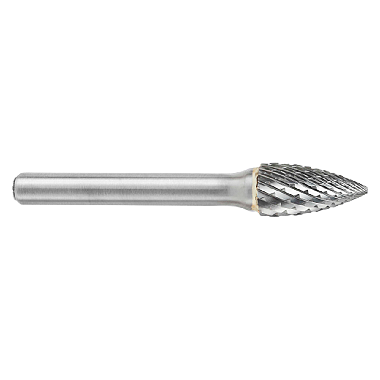 ATA SGSPRO 10292 | 5/8" Cutter Diameter x 3/8" Shank x 3" OAL x 1" LOC Heavy Duty Cut Brazed SG-6 Pointed Tree Burr