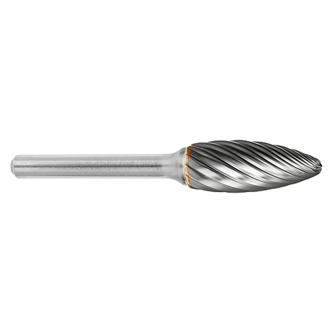 ATA SGSPRO 19183 | 1/2" Cutter Diameter x 1/4" Shank x 3" OAL x 1-1/4" LOC Stainless Steel Brazed SH-5 Flame Burr
