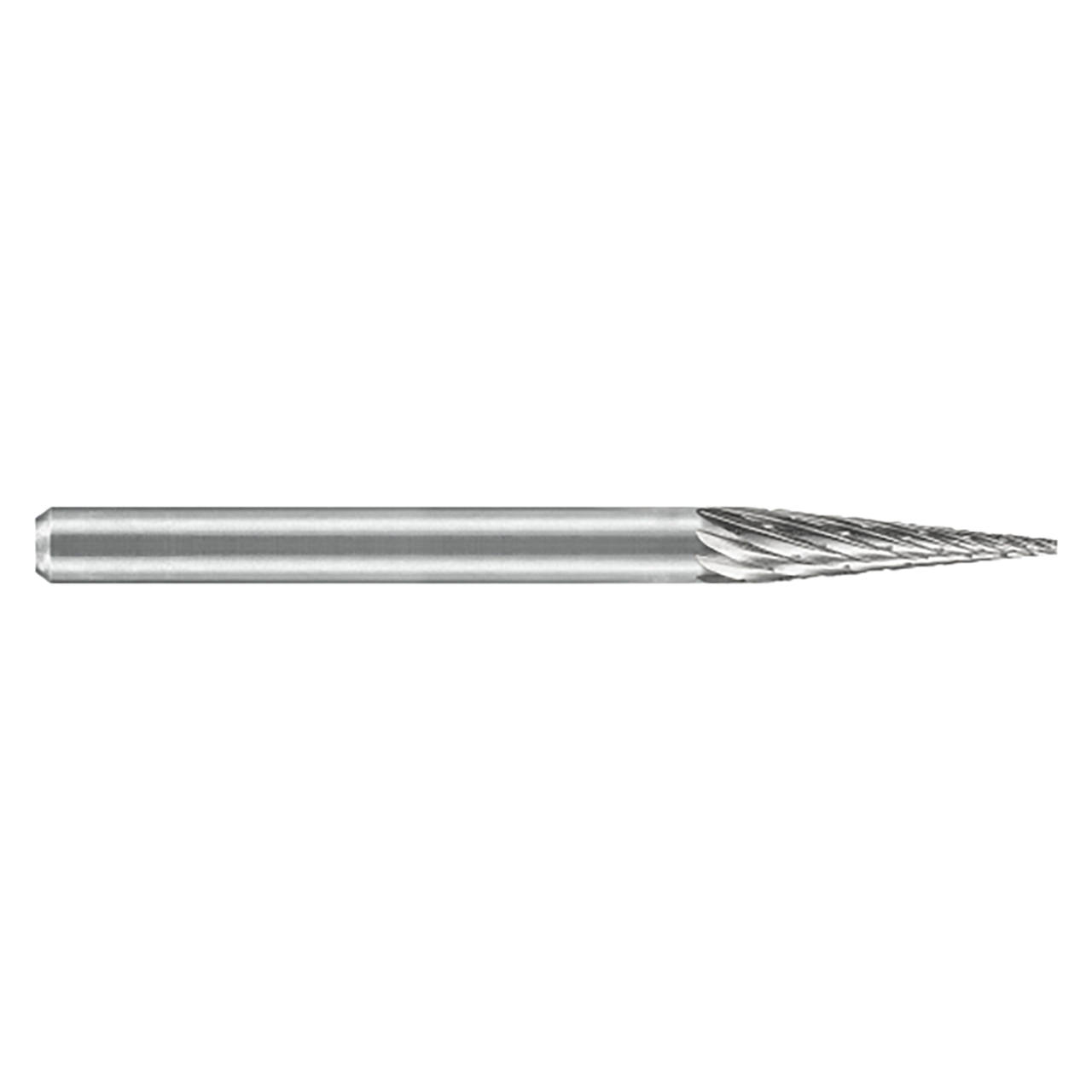 ATA SGSPRO 19236 | 1/4" Cutter Diameter x 1/8" Shank x 2-3/32" OAL x 1/2" LOC High Temp Alloy Brazed SM-51 Cone Burr