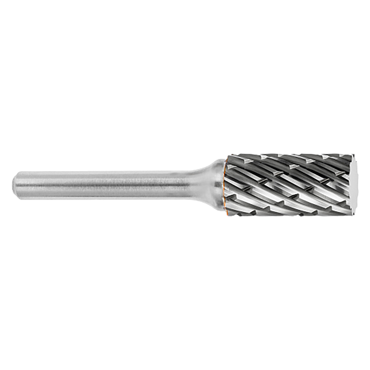 ATA SGSPRO 19353 | 1/2" Cutter Diameter x 1/4" Shank x 2-3/4" OAL x 1" LOC Steel Brazed SA-5 Cylinder without End Cut Burr