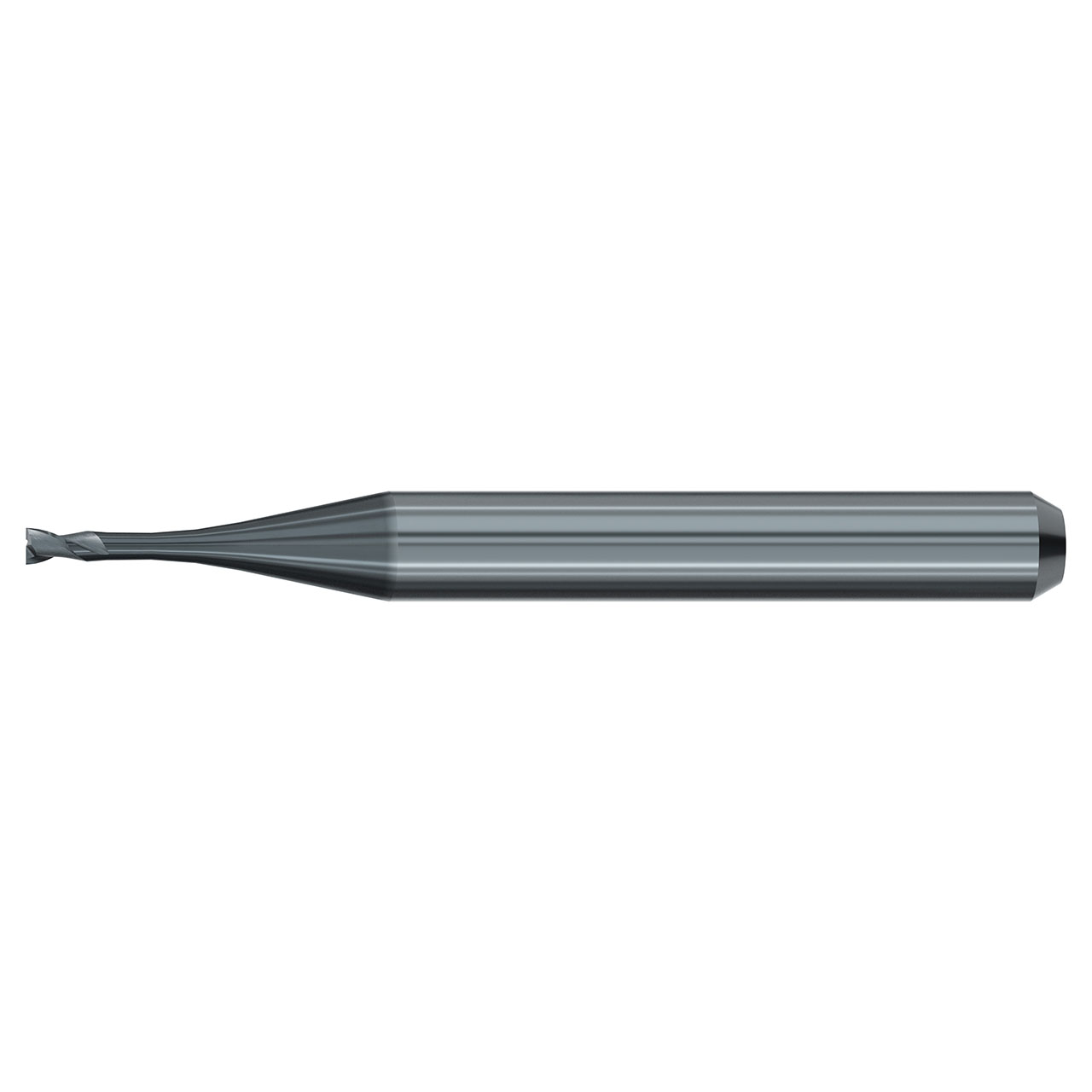 Emuge 2603L.200610 | 2.00mm Cutting Diameter x 57.00mm OAL 2 Flute ALCR Coated Flat End Mill