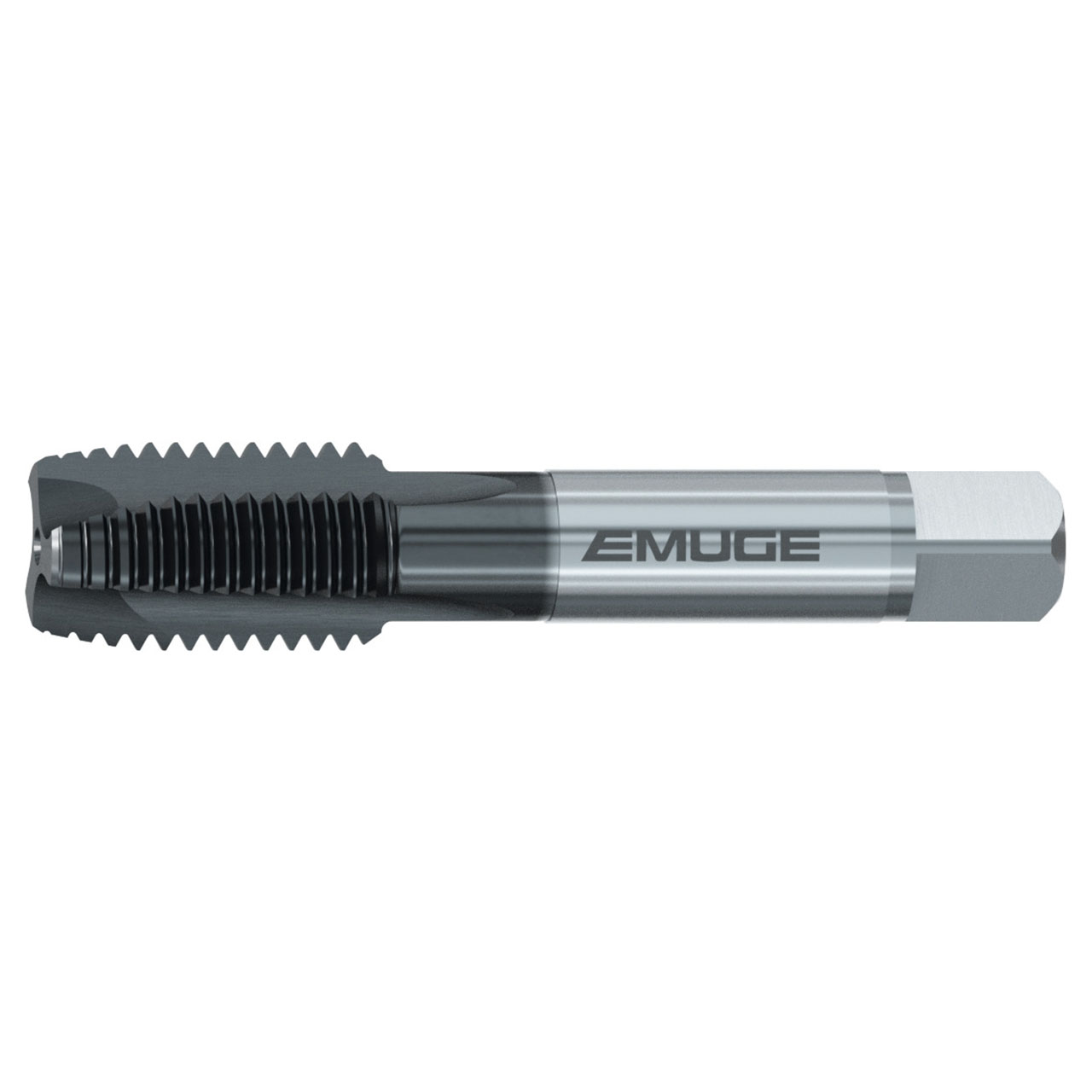 Emuge AX321004.5045 | 3/8"-24 Thread Size x 0.709" Thread Length 4 Flute GLT-1 Coated Straight Flute Tap