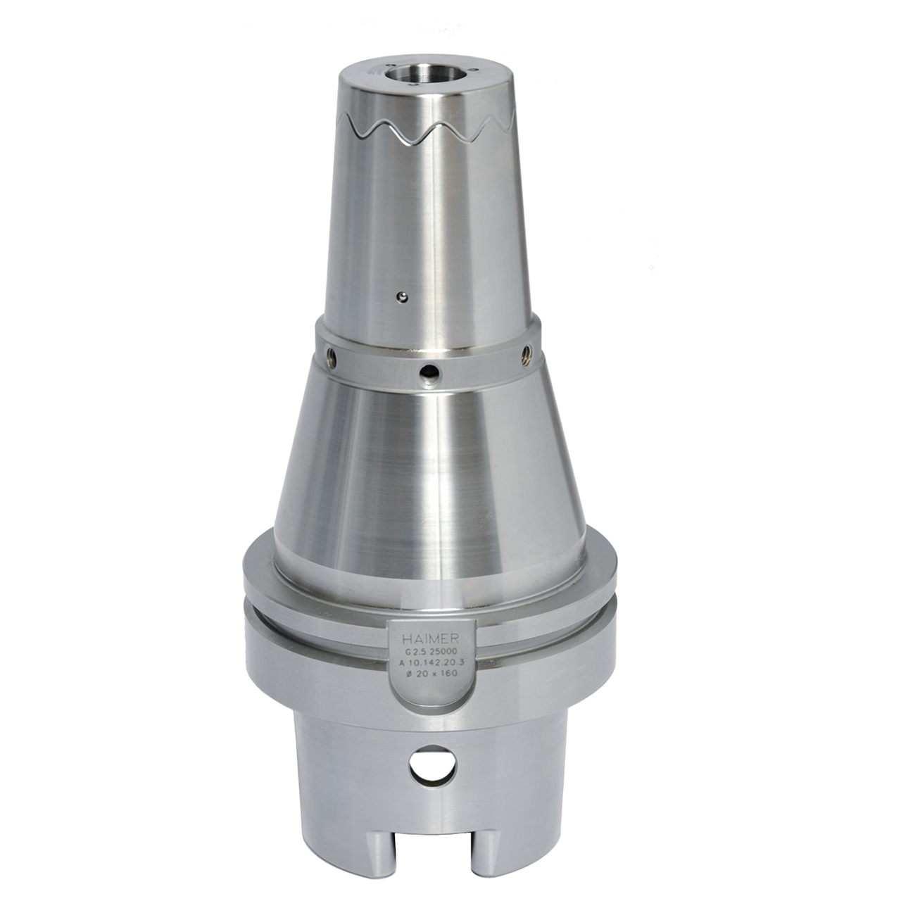 Haimer A10.142.1/2Z.37 | 1/2" Diameter x 160.00mm Length Oversize HSK-A100 Power Shrink Chuck with Safe-Lock