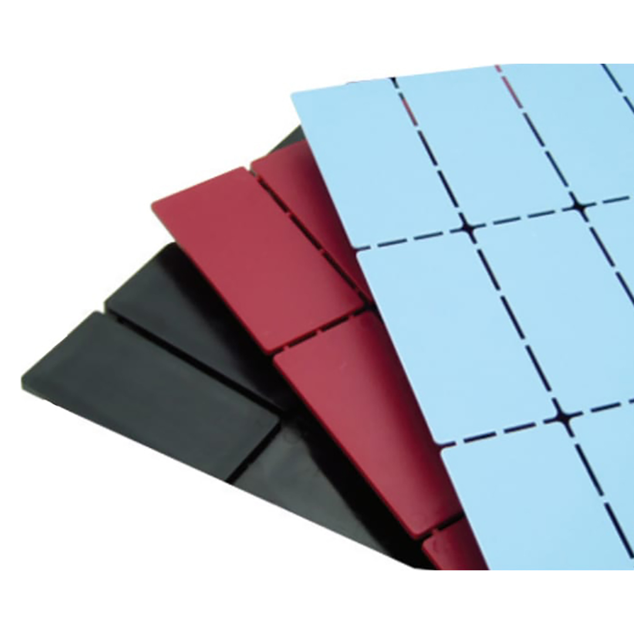 Precision Brand 06410 | 1" Length x 1" Width x 1/8" Thickness Plastic Masonry Shim