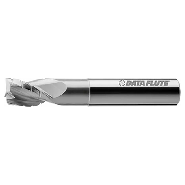 Data Flute 50672-00-D | ALDHRNC30750 3/4" Diameter x 3/4" Shank x 1" LOC x 4" OAL Uncoated Square End Mill