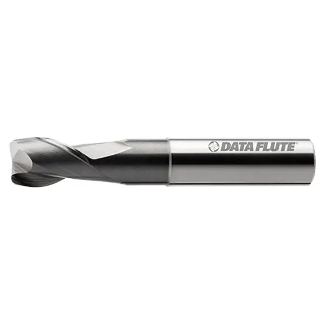 Data Flute 52778-00-D| HVMAGM20500-090 1/2" Diameter x 1/2" Shank x 5/8" LOC x 4" OAL Uncoated Corner Radius End Mill