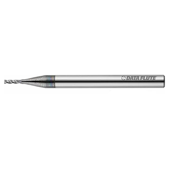 Data Flute 43060-85-D| SHST40050C11 3/64" Diameter x 1/8" Shank x 3/32" LOC x 1-1/2" OAL C7 Coated Miniature Square End Mill
