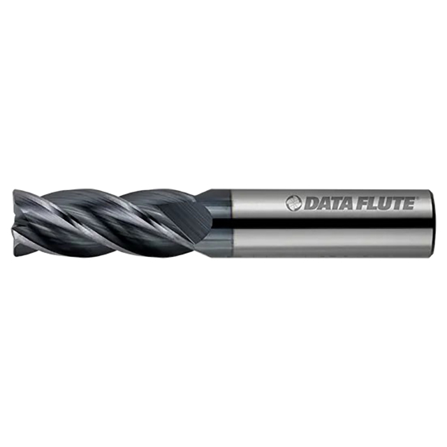 Data Flute 51728-89-D| SSM41000C4 1" Diameter x 1" Shank x 2-5/8" LOC x 6" OAL Corner Radius End Mill