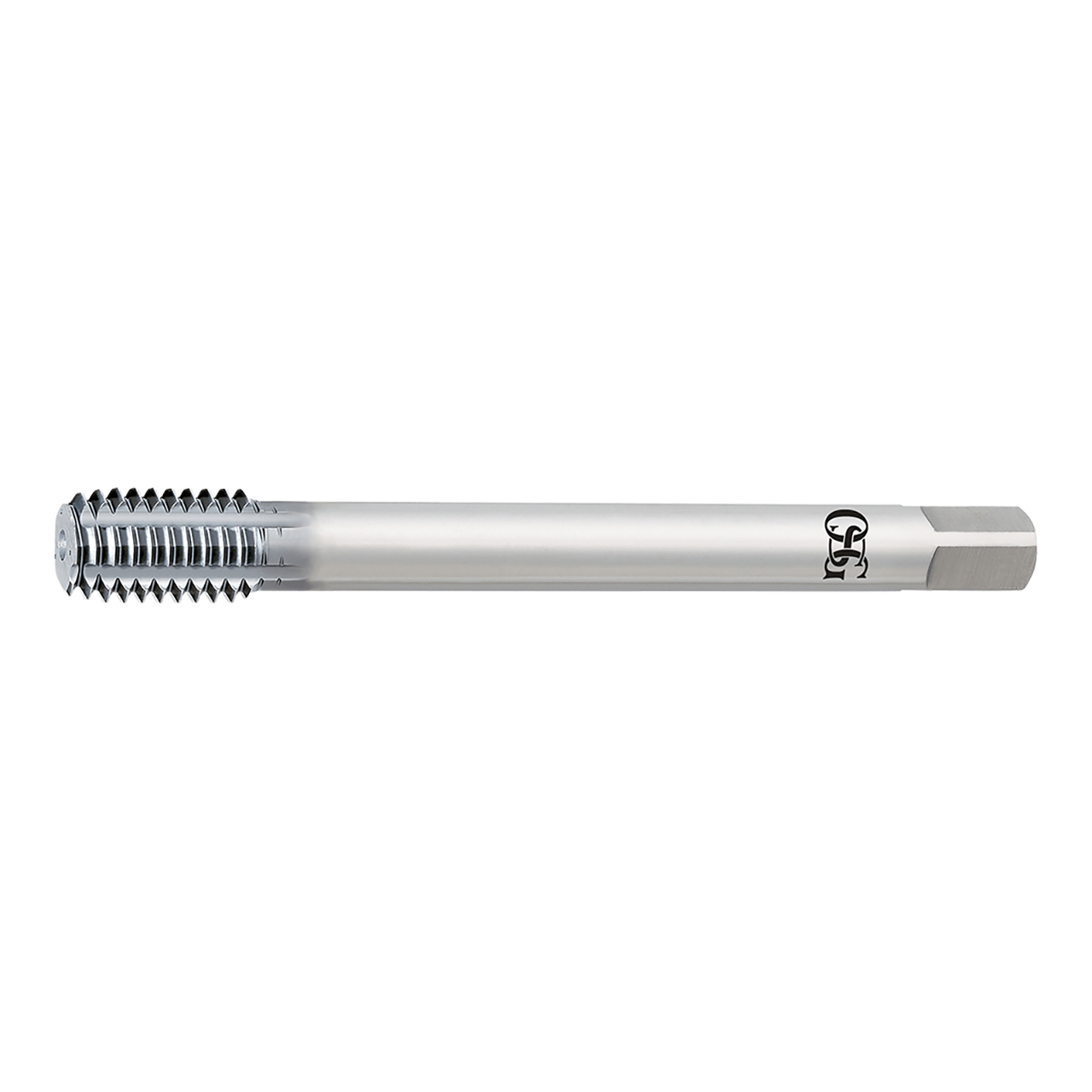 OSG 1625011211 | EXOPRO UNF 1" - 12 Thread Size x 0.800" Shank x 1.251" Length x 5.512" OAL Bottom (1.5P) Chamfer H11 V Coated HSS-CO 16250 Thread Forming Tap