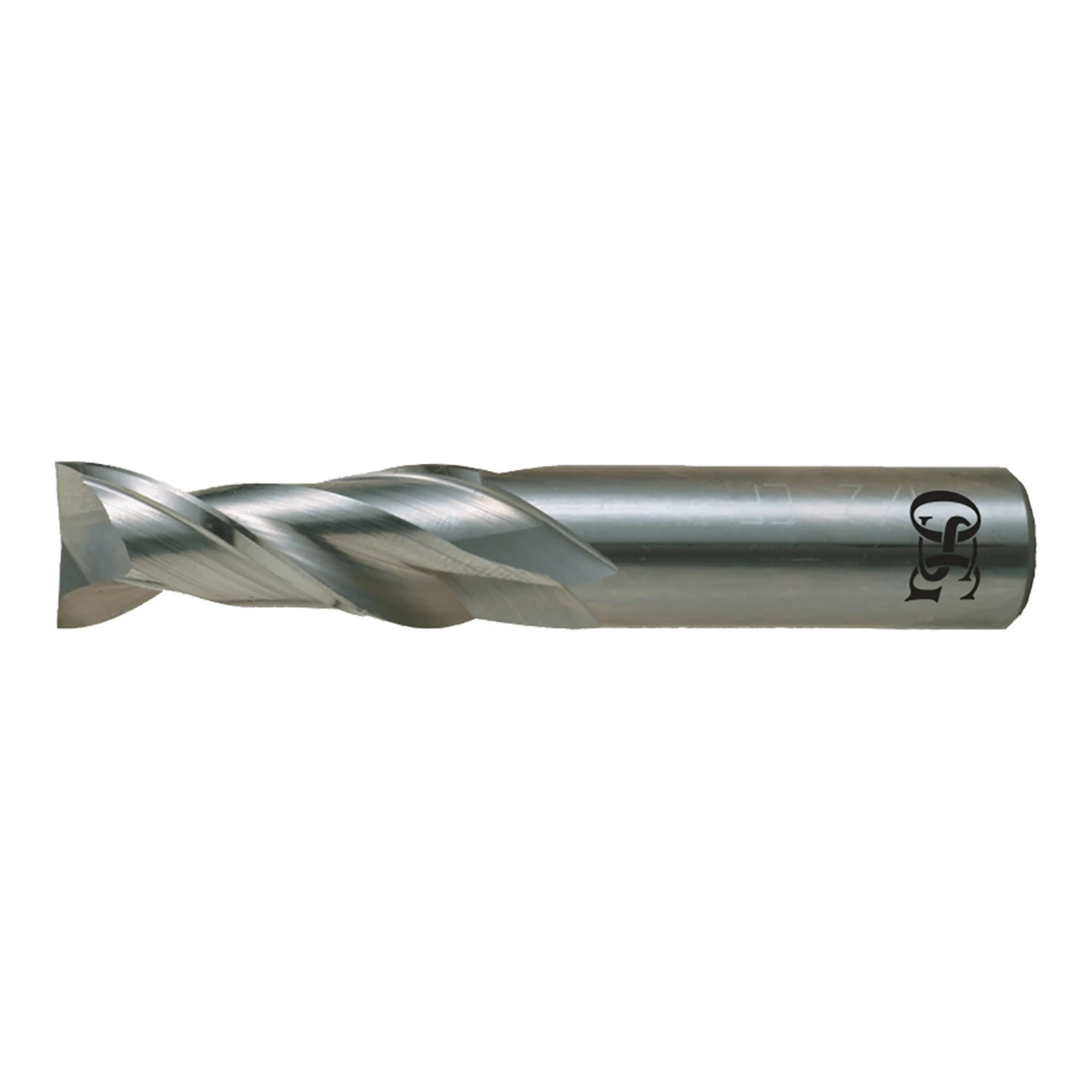 OSG 20221700 | EXOCARB 1/4" Diameter x 0.250" Shank x 0.750" LOC x 2.500" OAL x 30 Degree Helix Angle 2 Flute BRIGHT Coated Carbide 2022 Square End Mill