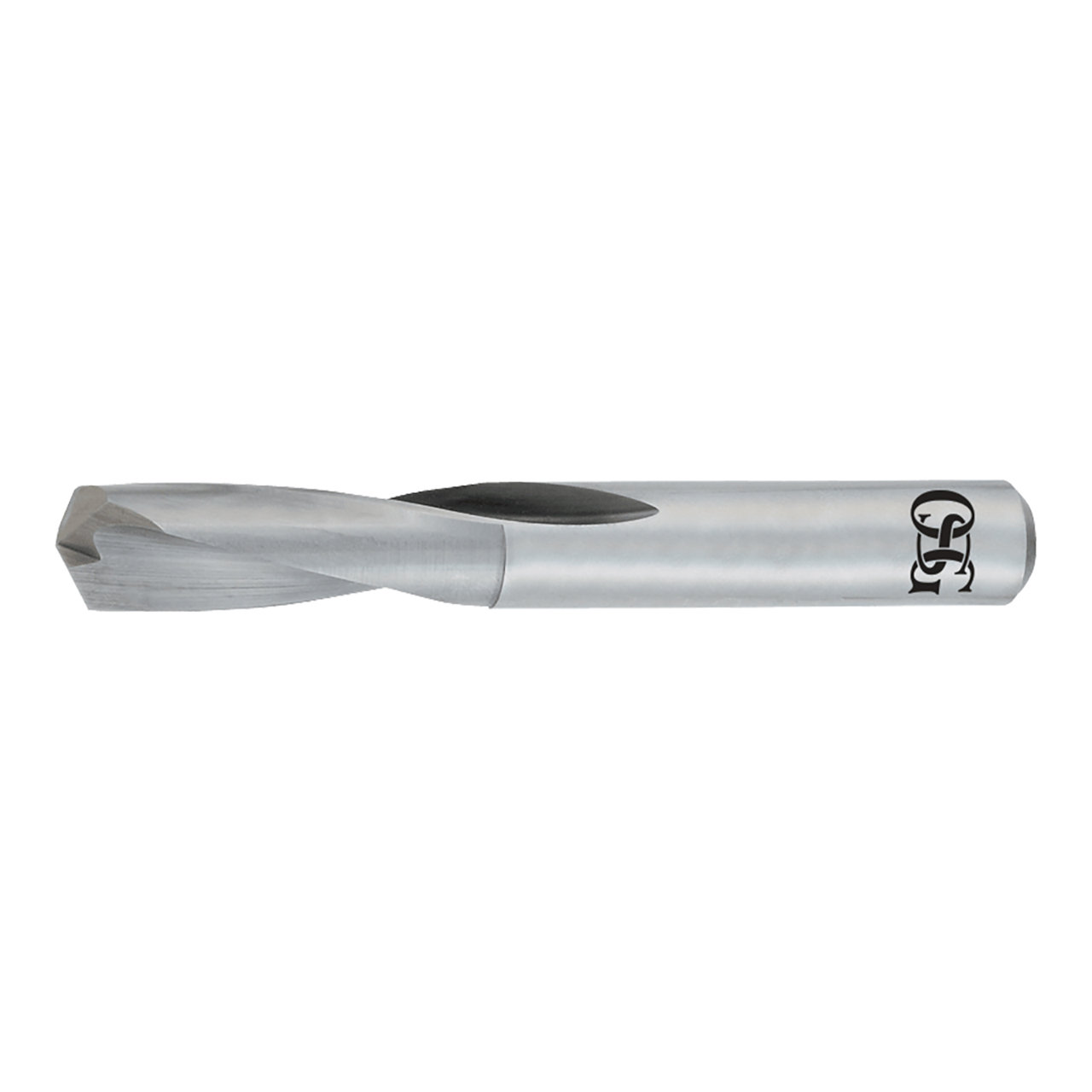 OSG 215-2087 | 5.30mm Drill Size x 5.30mm Shank x 31.75mm Flute Length x 60.33mm OAL x 135 Degree Point Angle 2 Flute BRIGHT Coated Carbide 215 Jobber Length Drill Bit