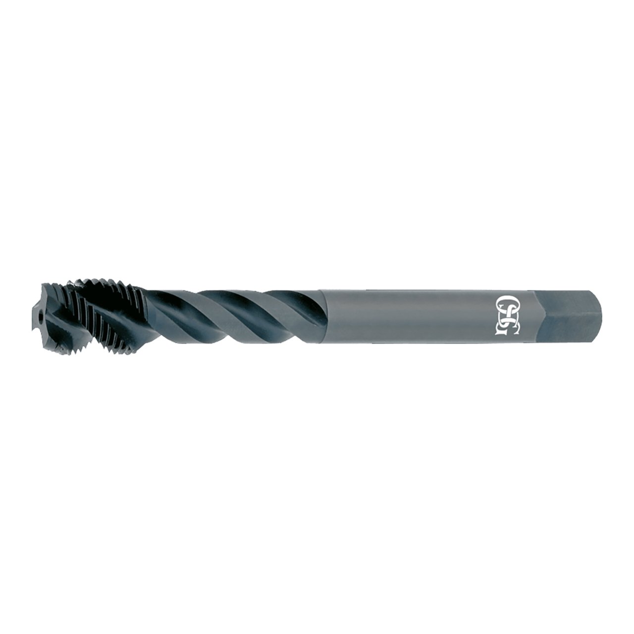 OSG 2291701 | HY-PRO TAP MF M10.00x1.25mm Thread Size x 9.68mm Shank x 12.00mm Length x 10.00mm OAL Modified Bottom (2.5P) Chamfer 3 Flute Steam Oxide Coated HSSE 229 Spiral Flute Tap