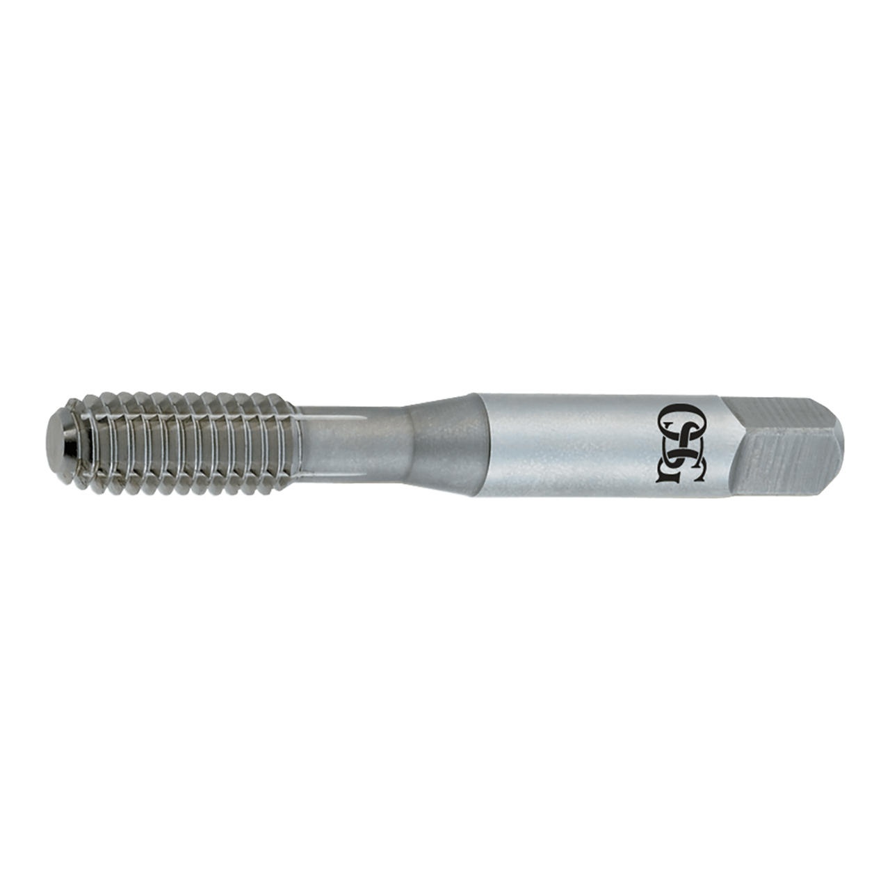 OSG 2868500 | HY-PRO M5 x 0.80mm Thread Size x 4.93mm Shank x 9.60mm Thread Length x 6H Class of Fit M Bottom (2.25P) Chamfer Type Right Hand Bright Coated HSS 286 Thread Forming Tap