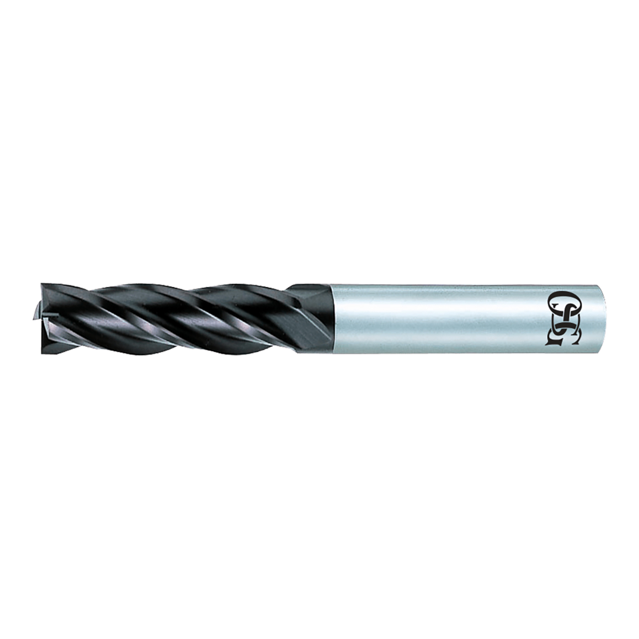 OSG 36421112 | EXOCARB 0.500" Diameter x 0.500" Shank x 1.625" LOC x 4.000" OAL x 30 Degree Helix Angle 4 Flute WXL Coated Carbide 3642 Square End Mill