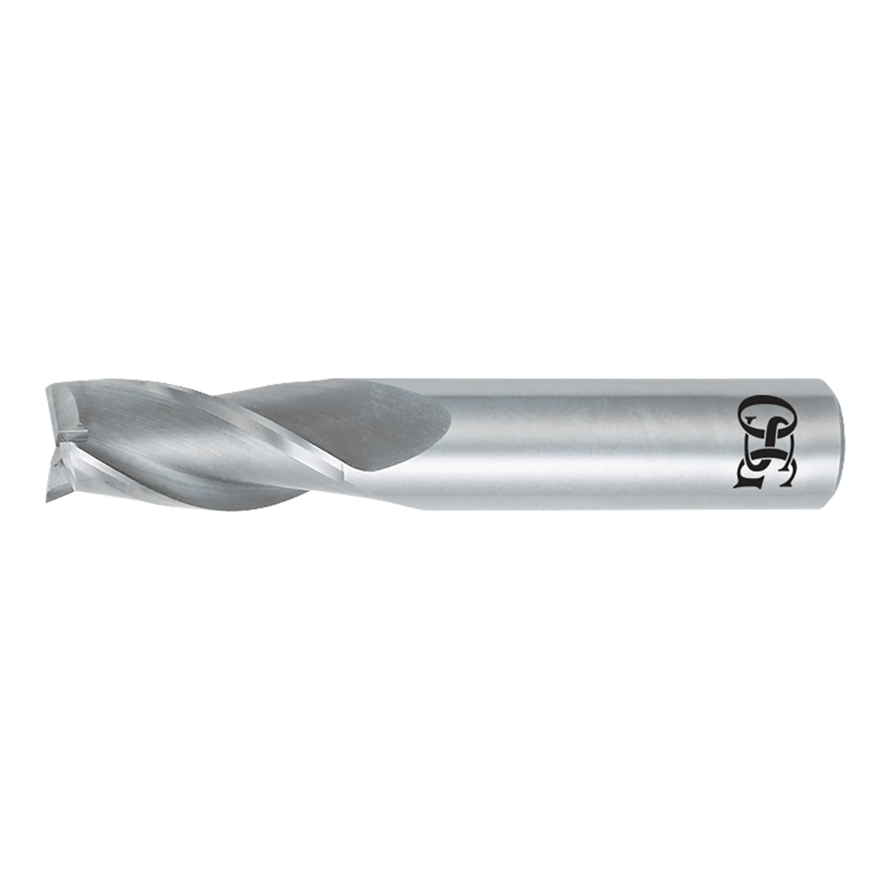 OSG 403-2969 | 0.297" Diameter x 0.313" Shank x 0.813" LOC x 2.500" OAL x 30 Degree Helix Angle 3 Flute Bright Coated Carbide 403 Square End Mill