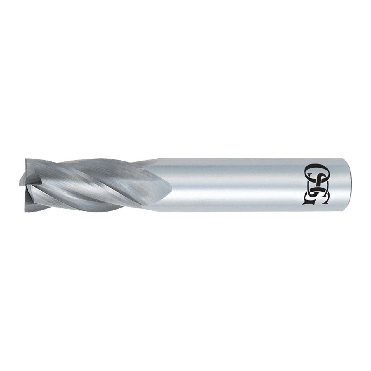 OSG 404-0394 | 1.00mm Diameter x 3.00mm Shank x 3.00mm LOC x 39.00mm OAL x 30 Degree Helix Angle 4 Flute BRIGHT Coated Carbide 404 Square End Mill
