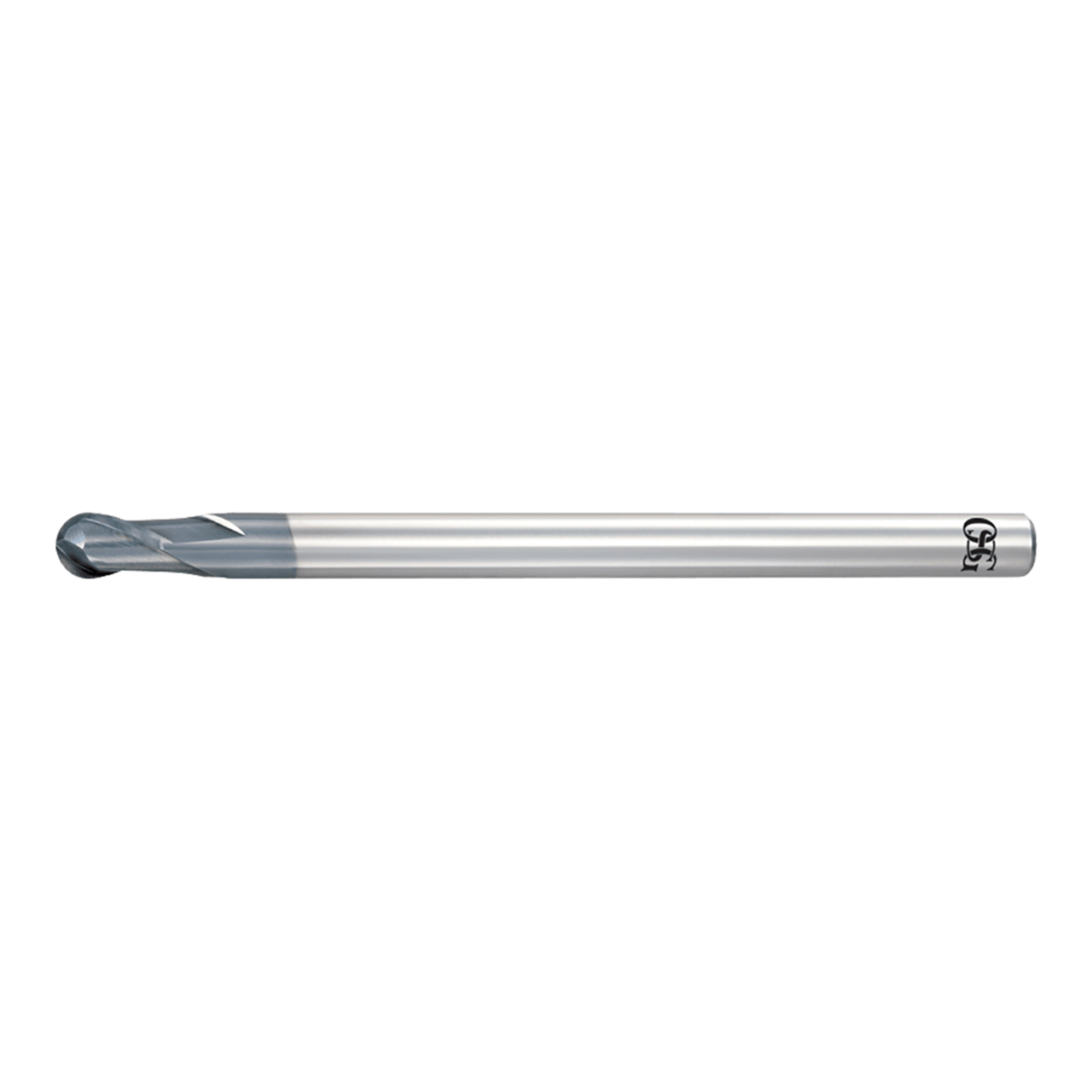 OSG 3106610 | EXOCARB 7.00mm Diameter x 6.00mm Shank x 14.00mm LOC x 9.00mm OAL x 3.50mm Radius x 30 Degree Helix Angle 2 Flute WXL Coated Carbide 3710 Ball End Mill