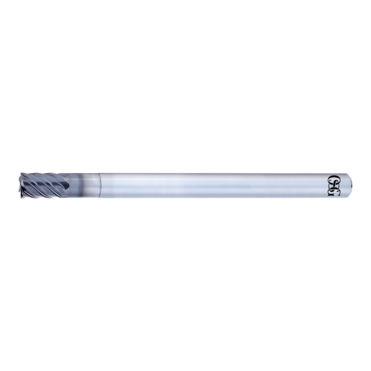 OSG 8549834 | A Brand 8.00mm Diameter x 8.00mm Shank x 12.00mm LOC x 9.00mm OAL x 43 Degree Helix Angle 6 Flute DUROREY Coated Carbide 8541 Square End Mill