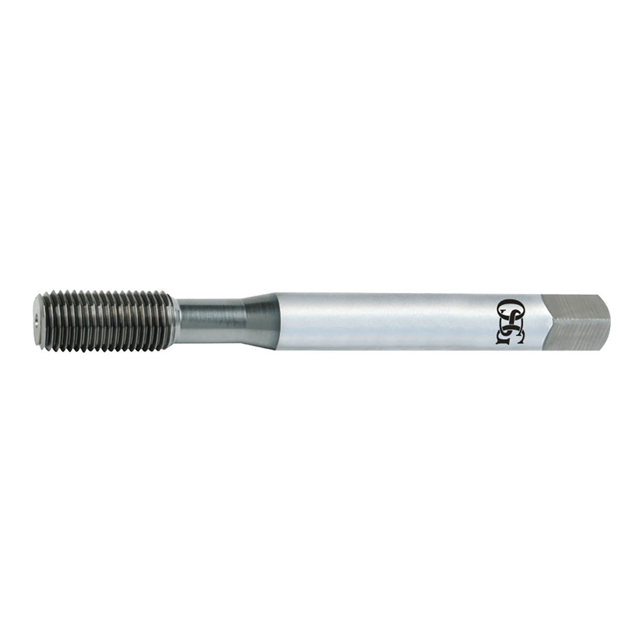 OSG 1400103000 | HY-PRO TAP UNC #2 - 56 Thread Size x 0.141" Shank x 0.437" Length x 1.750" OAL Modified Bottom (2.5P) Chamfer H7 BRIGHT Coated HSS-CO 14001 Thread Forming Tap