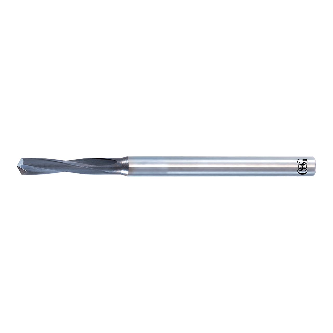 OSG 3318390 | EXOCARB 3.90mm Diameter x 4.00mm Shank x 22.00mm Flute Length x 52.00mm OAL x 120 Degree Point Angle 2 Flute WXS Coated Carbide 5171 Jobber Length Drill Bit