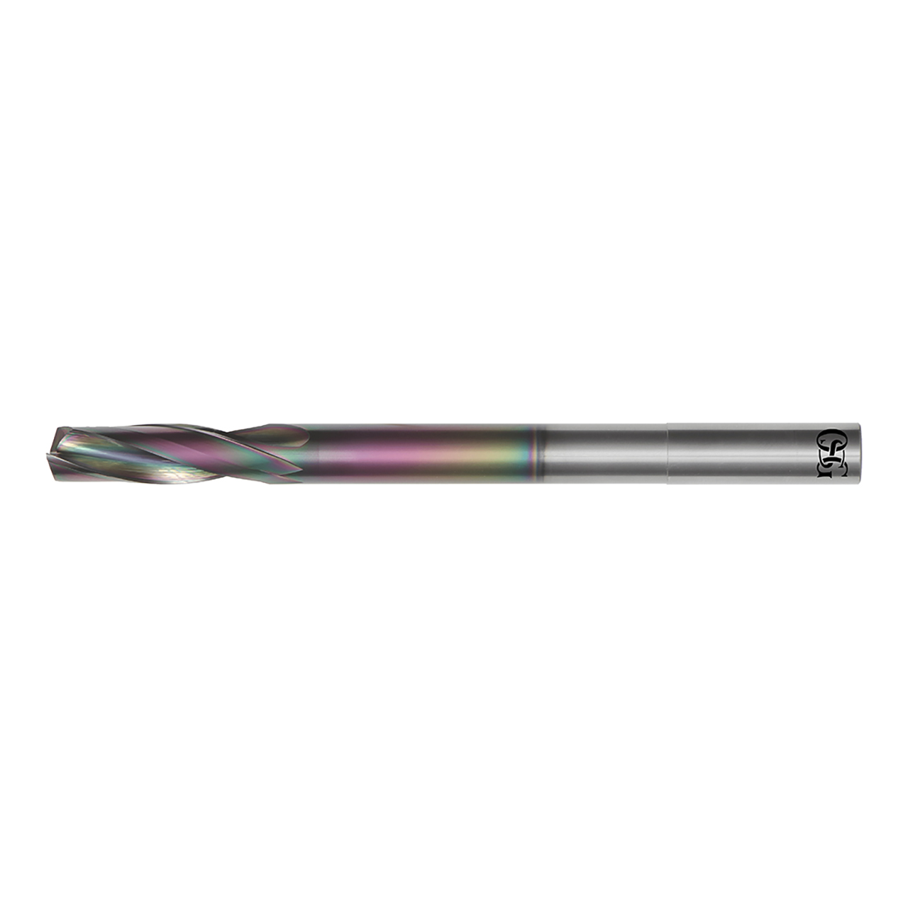 OSG 3332570 | A Brand 5.70mm Drill Size x 6.00mm Shank x 27.00mm Flute Length x 11.00mm OAL x 180 Degree Point Angle 2 Flute EgiAs Coated Carbide 5705 Screw Machine Length Drill Bit