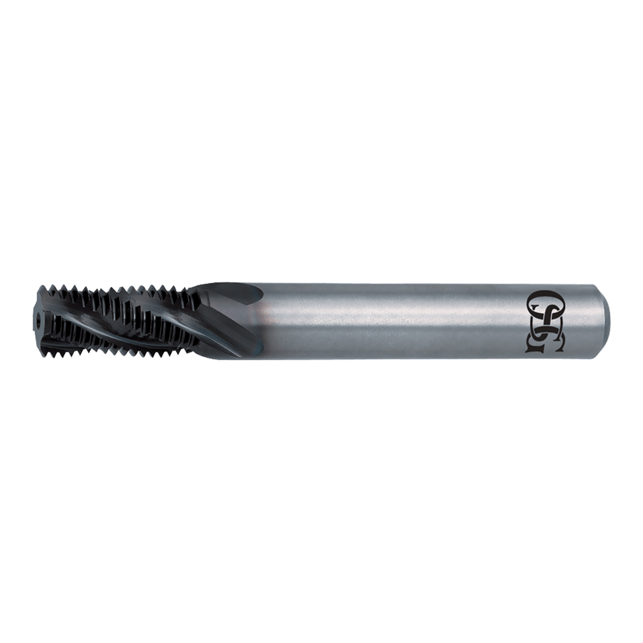 OSG 4100002911 | EXO 5/16" - 32 Thread Size x 0.250" Diameter x 0.250" Shank x 0.469" LOC x 3.000" OAL 3 Flute UNEF EXO Coated Carbide 41000 Helical Flute Thread Mill