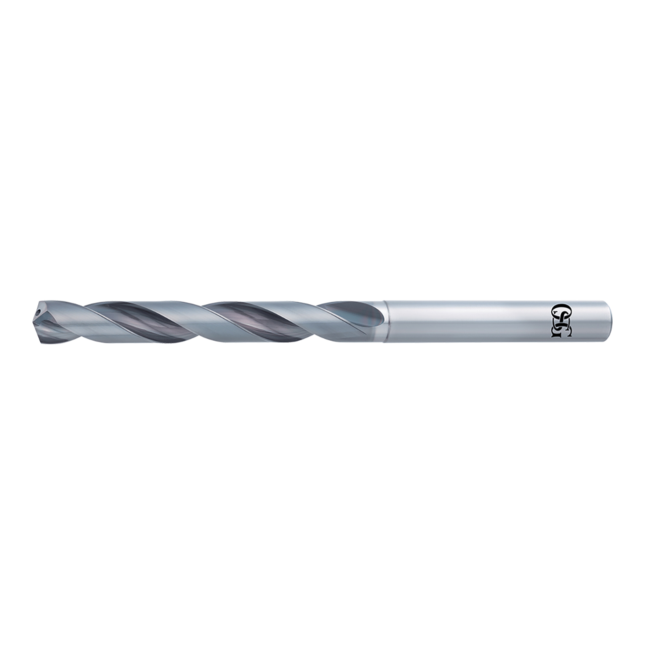 OSG 8682870 | A Brand 8.70mm Drill Size x 1.00mm Shank x 7.00mm Flute Length x 128.00mm OAL x 140 Degree Point Angle 2 Flute WXL Coated Carbide 5210 Jobber Length Drill Bit