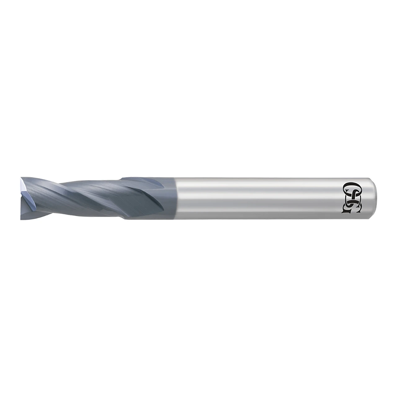 OSG 3182035 | EXOCARB 3.50mm Diameter x 6.00mm Shank x 7.00mm LOC x 45.00mm OAL x 30 Degree Helix Angle 2 Flute WXL Coated Carbide 3721 Square End Mill