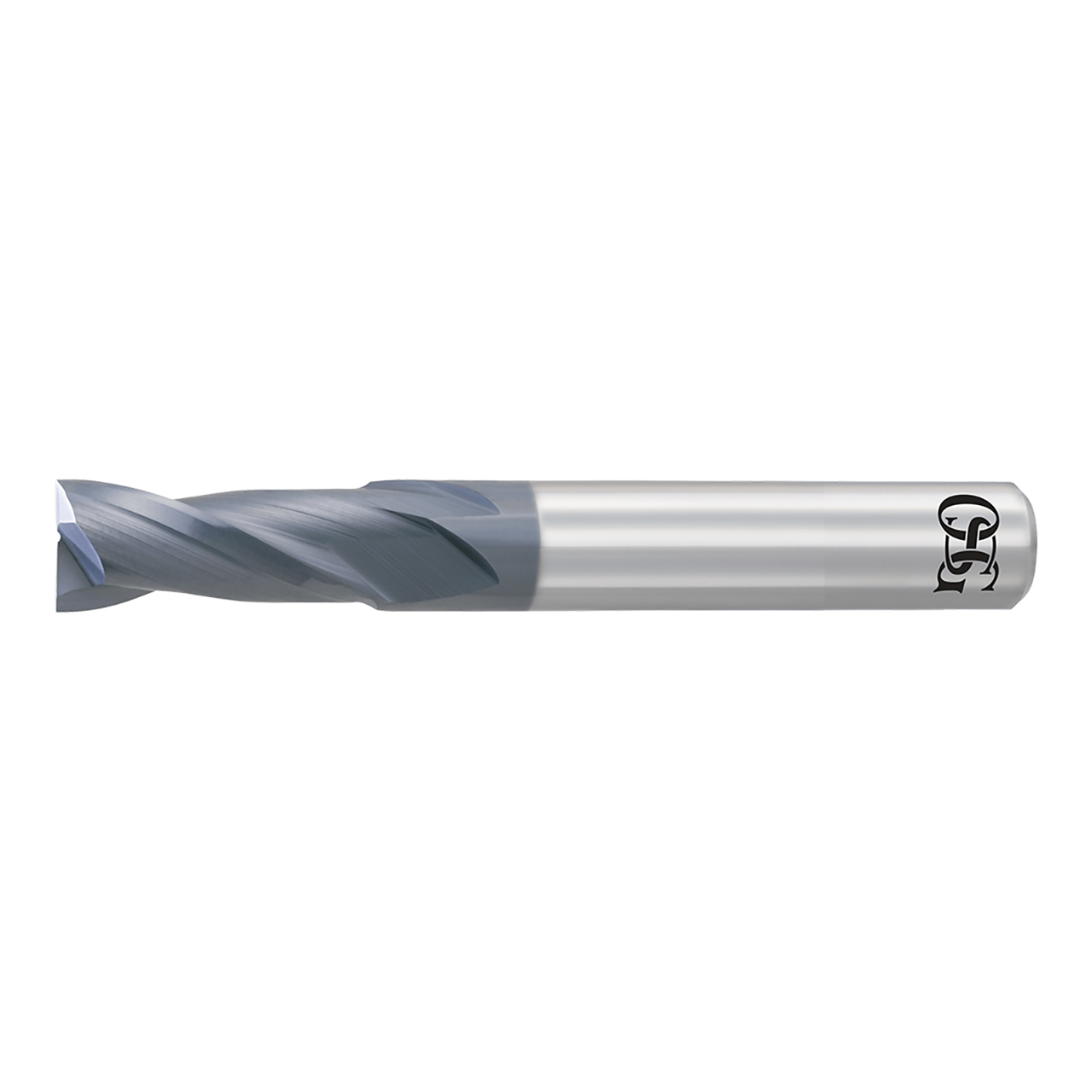 OSG 36190002 | EXOCARB 5/64" Diameter x 0.125" Shank x 0.125" LOC x 2.000" OAL x 30 Degree Helix Angle 2 Flute WXL Coated Carbide 3619 Square End Mill
