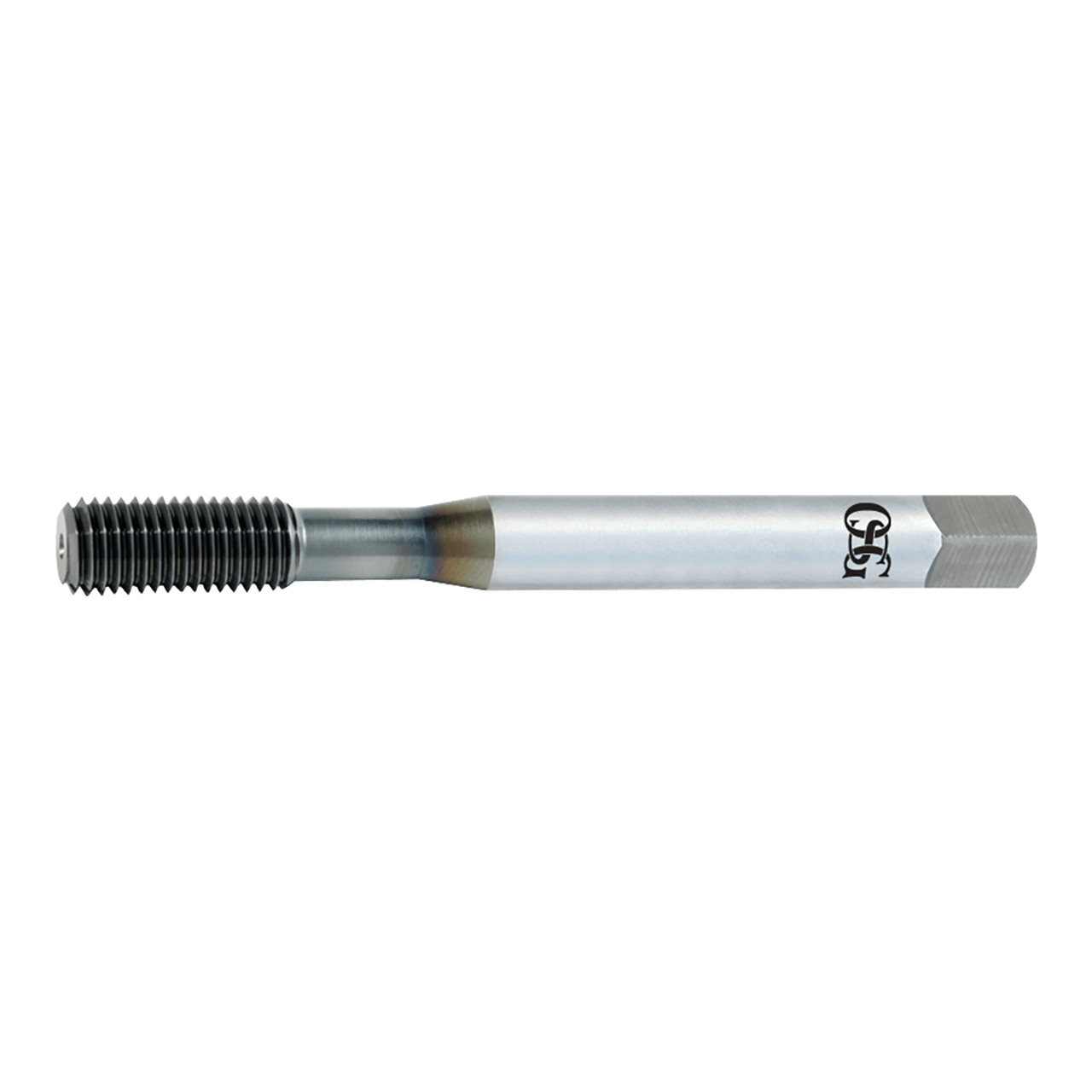 OSG 1415003508 | EXOTAP MF M10.00x1.00mm Thread Size x 9.68mm Shank x 18.00mm Length x 74.60mm OAL Bottom (1.5P) Chamfer D9 V Coated VC-10 14150 Thread Forming Tap