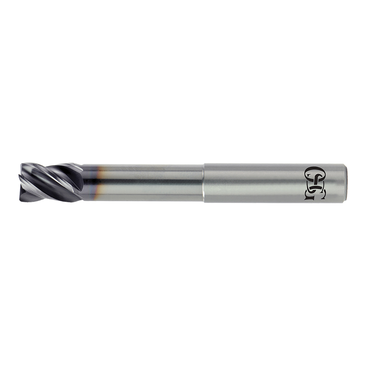 OSG VG446-1001 | HY-PRO CARB 1" Diameter x 1.125" LOC x 5.500" OAL x 0.030" Radius x 35 Degree Helix Angle 4 Flute TiAlN Coated Carbide VG446 Corner Radius End Mill