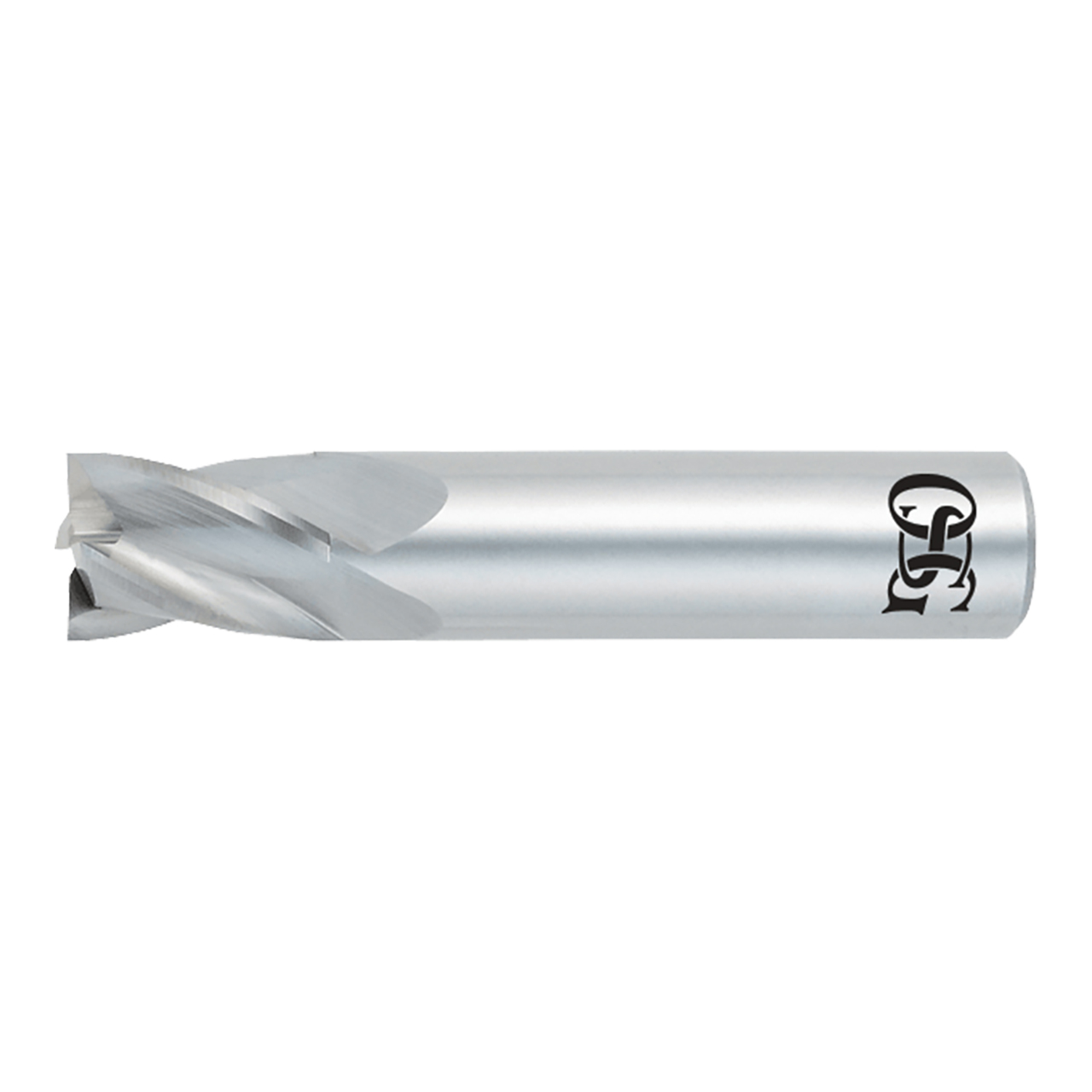 OSG 414-5000 | 0.500" Diameter x 0.500" Shank x 0.625" LOC x 2.500" OAL x 30 Degree Helix Angle 4 Flute Bright Coated Carbide 414 Square End Mill