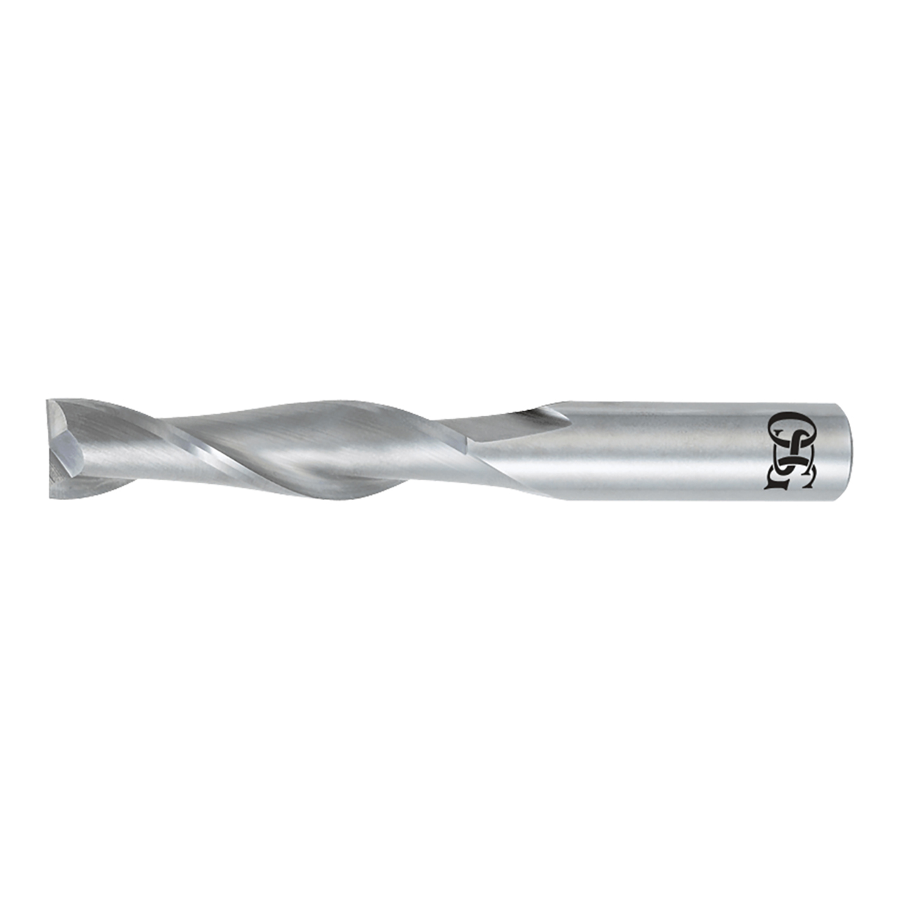 OSG 462-1968 | 5.00mm Diameter x 5.00mm Shank x 25.00mm LOC x 64.00mm OAL x 30 Degree Helix Angle 2 Flute Bright Coated Carbide 462 Square End Mill