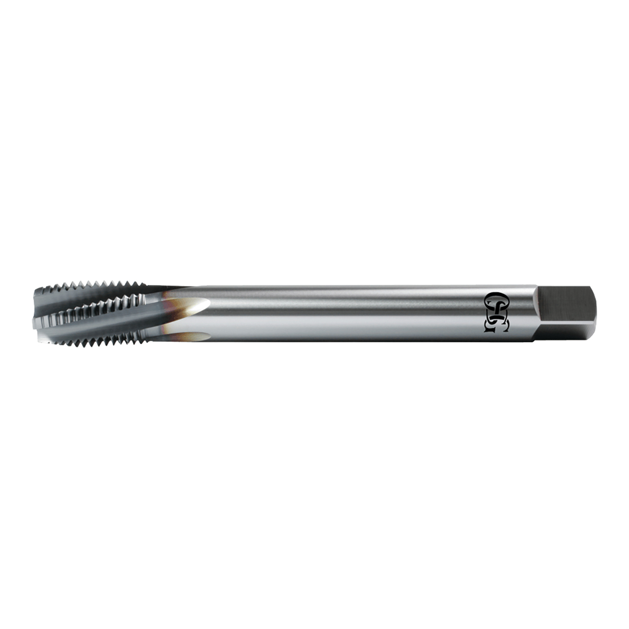 OSG 1311800908 | HY-PRO TAP M M30.00x3.50mm Thread Size x 25.93mm Shank x 42.00mm Length x 25.00mm OAL Plug (5P) Chamfer D10 5 Flute V Coated HSSE 13118 Spiral Flute Tap