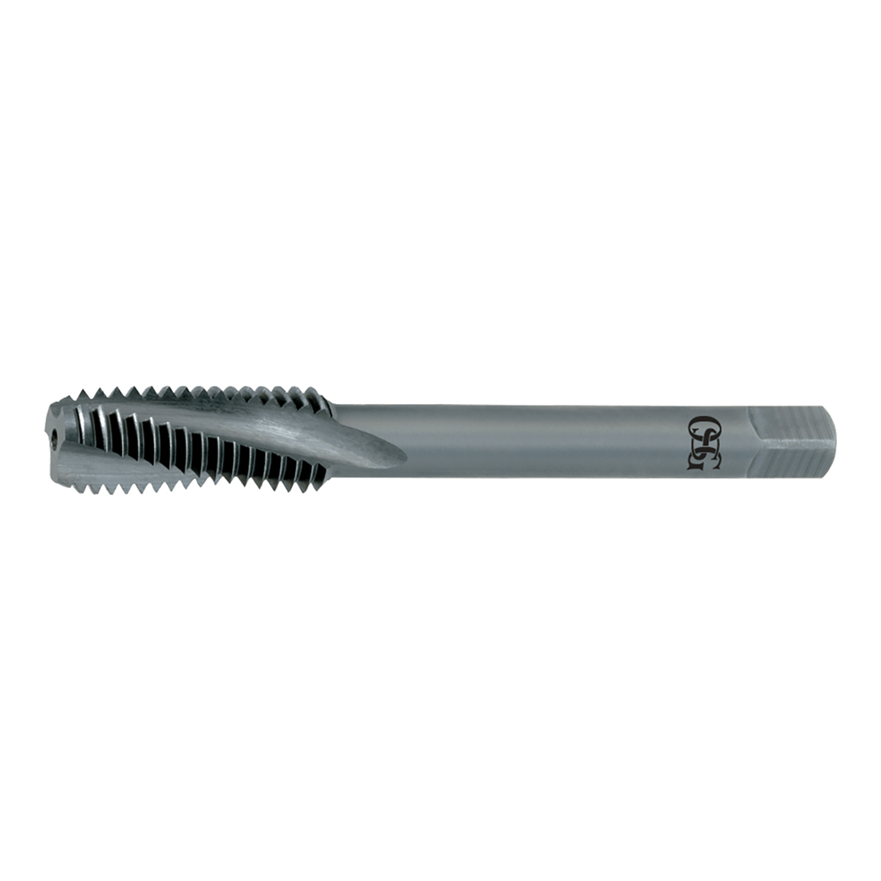 OSG 8315302 | EXOCARB MF M10.00x1.25mm Thread Size x 7.00mm Shank x 24.00mm Length x 75.00mm OAL Modified Bottom (2.5P) Chamfer OH4 3 Flute BRIGHT Coated Carbide 389 Spiral Flute Tap