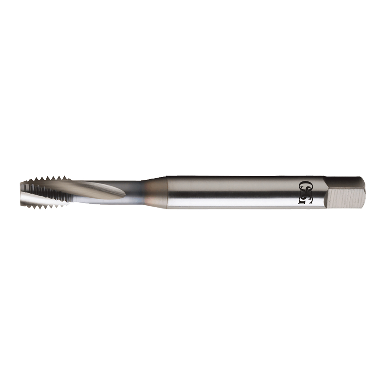 OSG 1311301008 | HY-PRO TAP MF M12.00x1.50mm Thread Size x 9.32mm Shank x 14.00mm Length x 10.00mm OAL Bottom (1.5P) Chamfer 3 Flute V Coated HSSE 13113 Spiral Flute Tap