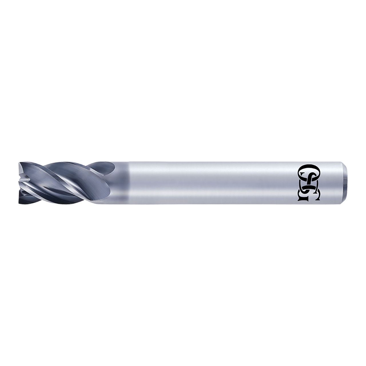 OSG 8556600 | A Brand 6.00mm Diameter x 6.00mm Shank x 9.00mm LOC x 45.00mm OAL x 37-40 Degree Helix Angle 4 Flute DUARISE Coated Carbide 8226 Square End Mill