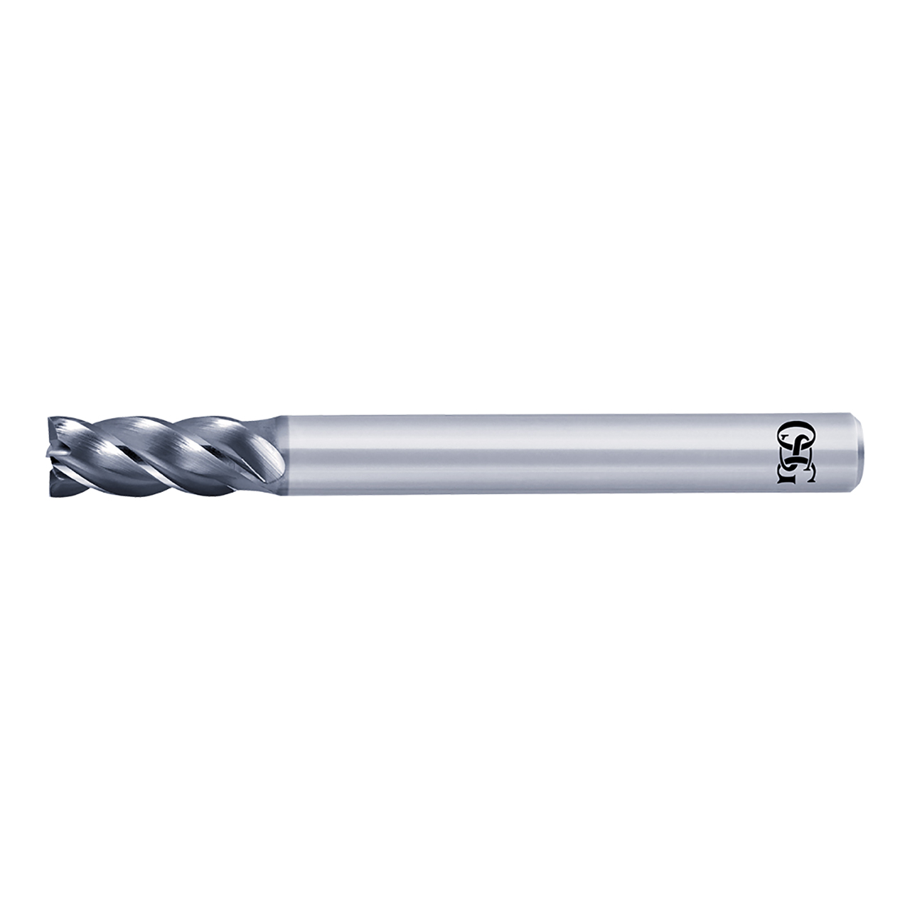 OSG 8555750 | A Brand 5.00mm Diameter x 6.00mm Shank x 13.00mm LOC x 6.00mm OAL x 37-40 Degree Helix Angle 4 Flute DUARISE Coated Carbide 8225 Square End Mill